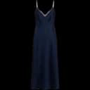 Navy slip dress